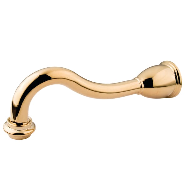 Heritage, Tub Spout, Polished Brass